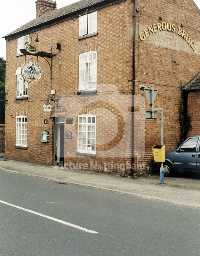 Generous Britton Pub, Main Street, Costock, 1998