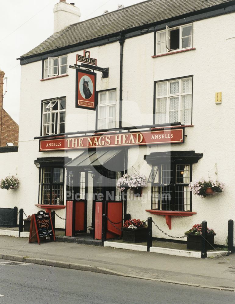 Nags Head Pub, Main Street, East Leake, Nottingham, 1998