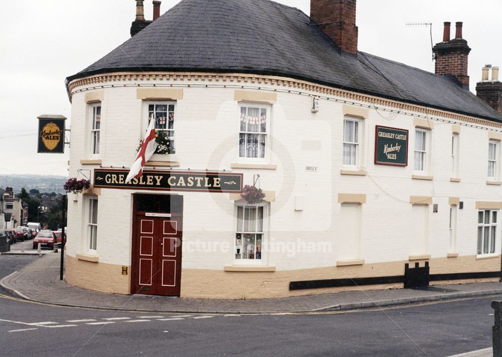 Greasley Castle Pub, Castle Street, Eastwood, Nottingham, 1998