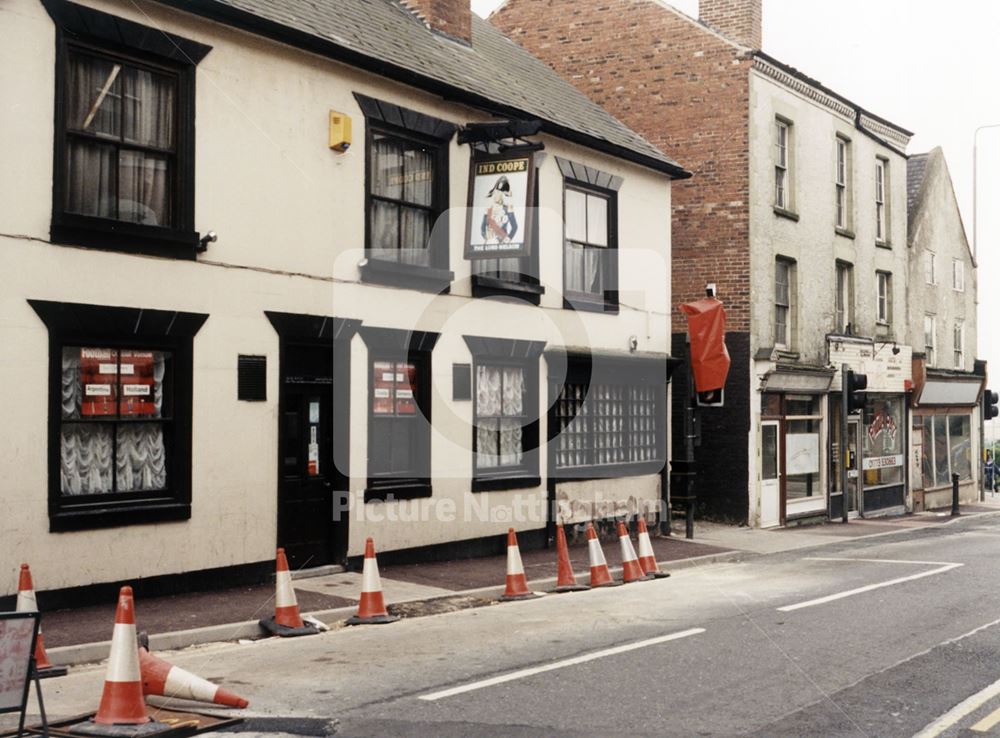 Lord Nelson Pub, Nottingham Road, Eastwood, Nottingham, 1998