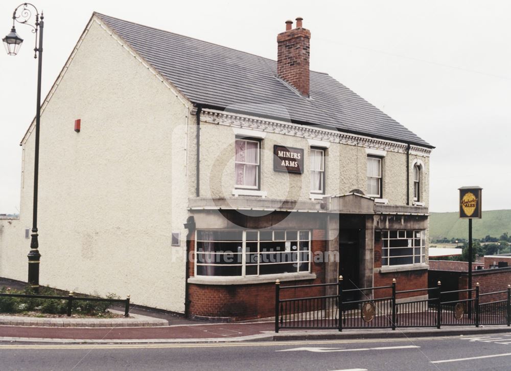 Miners Arms, Mansfield Road, Eastwood, Nottingham, 1998