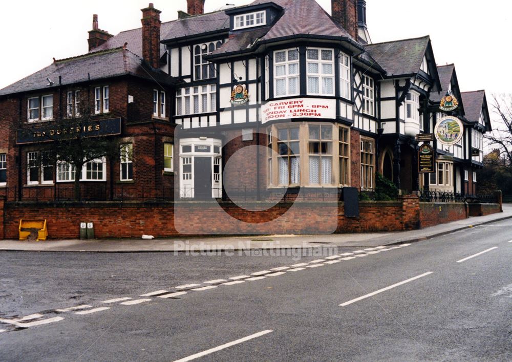 Dukeries Pub, High Street, Edwinstowe, Nottingham, 1998