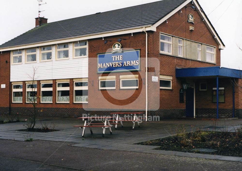 Manvers Arms, Welbeck Drive, Edwinstowe, Nottingham, 1998