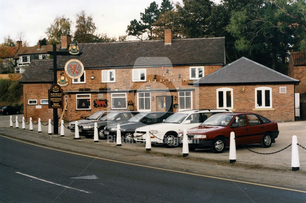 The Red Lion Pub, Main Street, Farnsfield, Nottingham, 1997