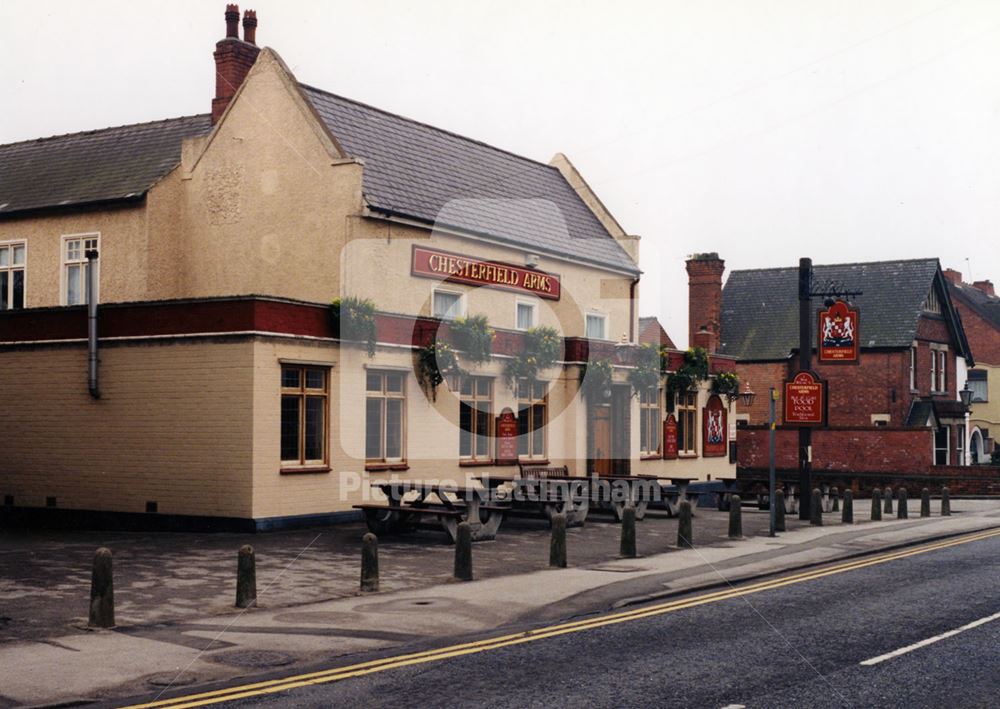 Chesterfield Arms Pub, Main Road, Gedling, Nottingham, 1998