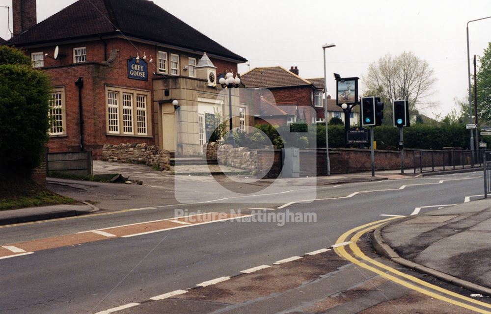 Grey Goose Pub, Arnold Lane, Gedling, Nottingham, 1998