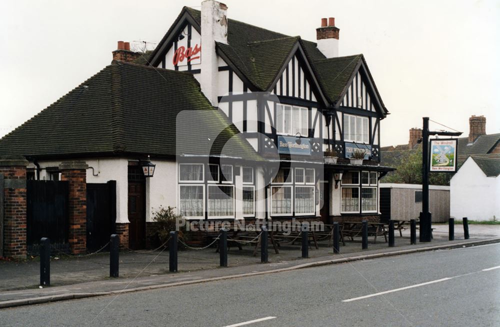 Windmill Pub, Nottingham Road, Gotham, Nottingham, 1997