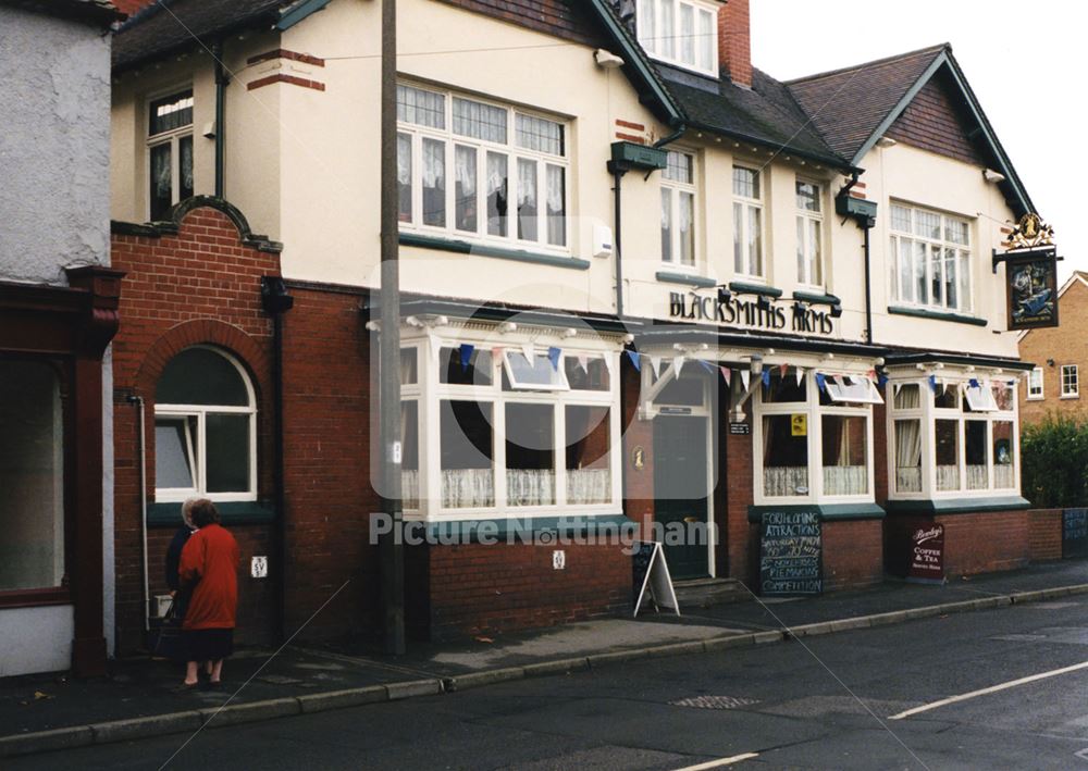 Blacksmith's Arms Pub, Main Street, Harworth, Nottingham, 1998