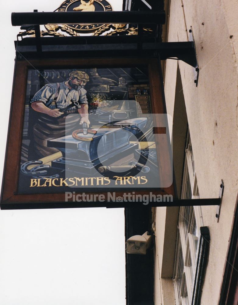 Blacksmith's Arms Pub, Main Street, Harworth, Nottingham, 1998