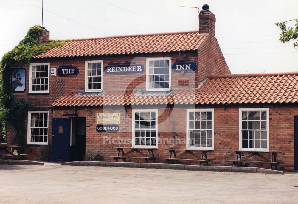 Reindeer Inn, Main Street, Hoveringham, Nottingham, 1998