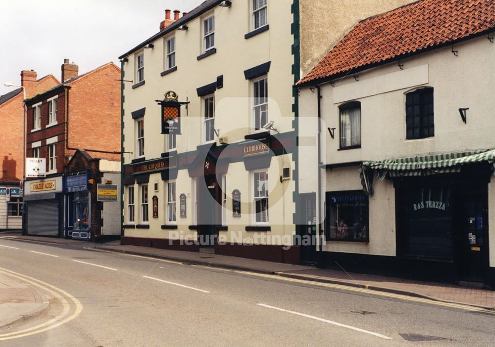 Chequers Inn, High Street, Hucknall, Nottingham, 1998