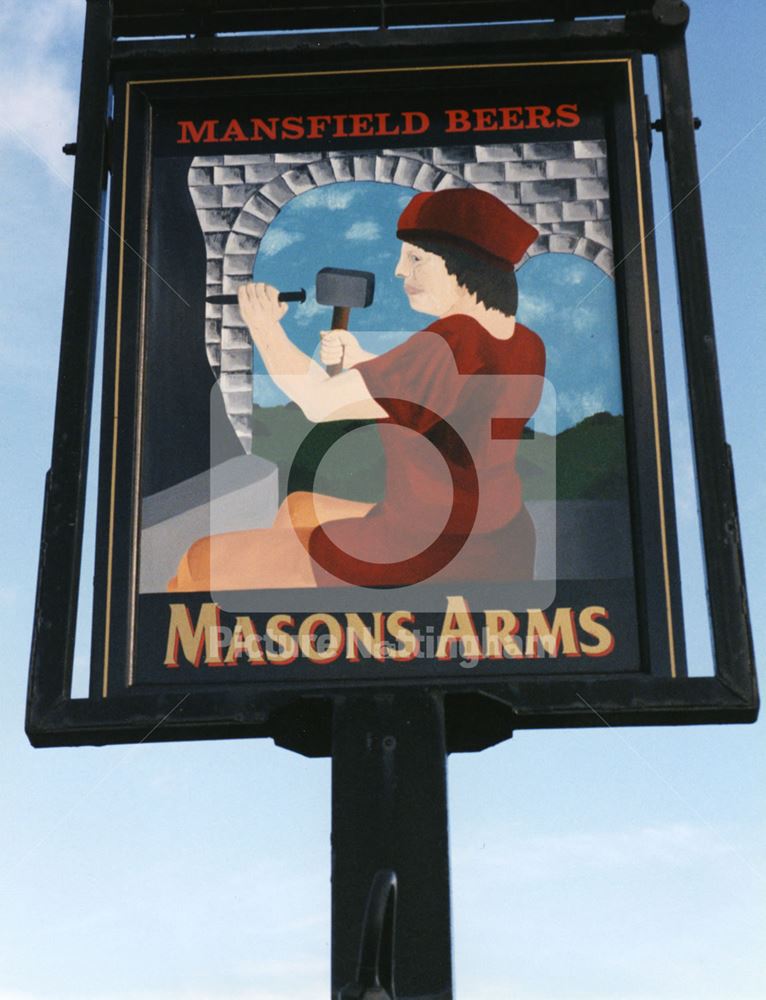 Masons Arms Pub, Watnall Road, Hucknall, Nottingham, 1998