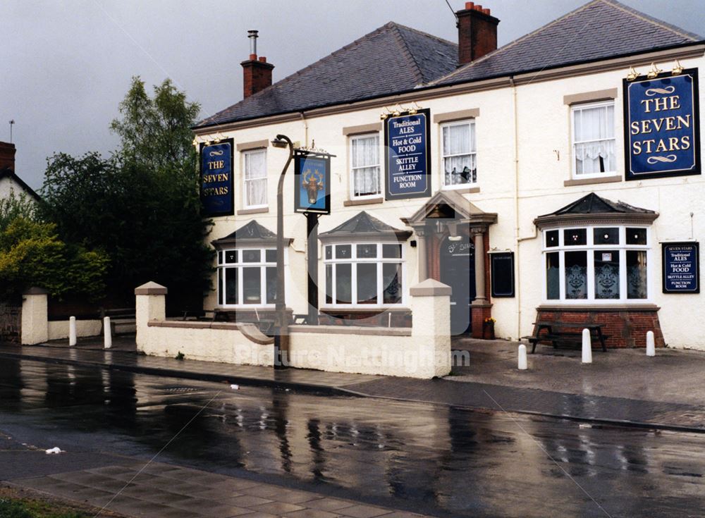 Seven Stars Pub, West Street, Hucknall, Nottingham, 1998