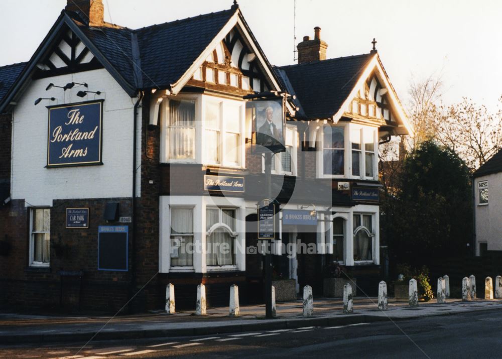 Portland Arms Pub, Sutton Road, Huthwaite, Nottingham, 1998