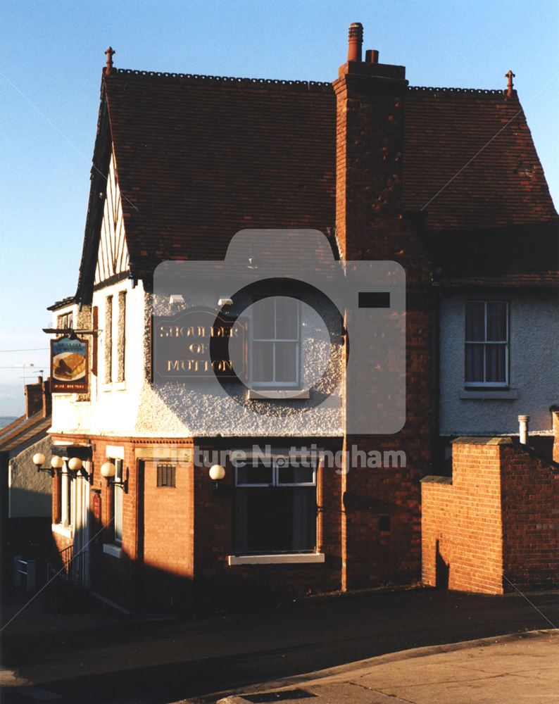 Shoulder of Mutton Pub, Blackwell Road, Huthwaite, Nottingham, 1998