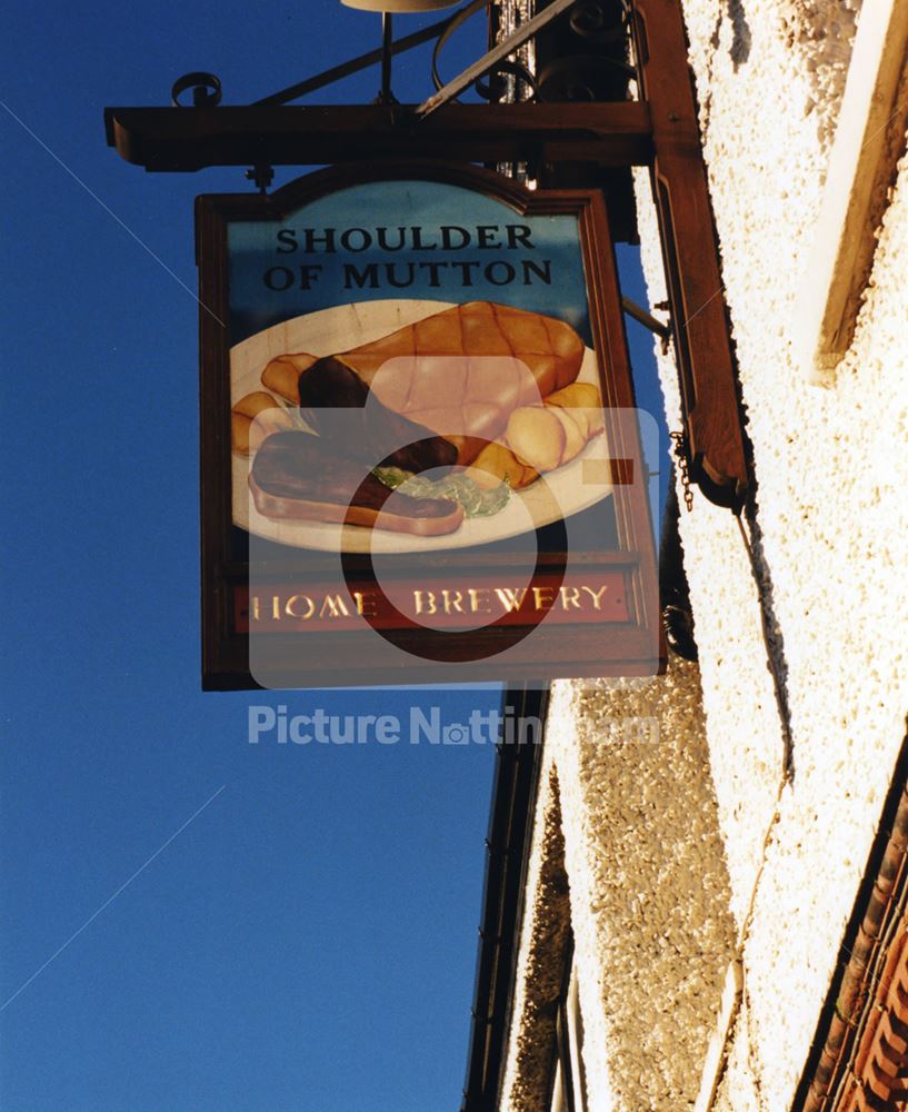 Shoulder of Mutton Pub, Blackwell Road, Huthwaite, Nottingham, 1998