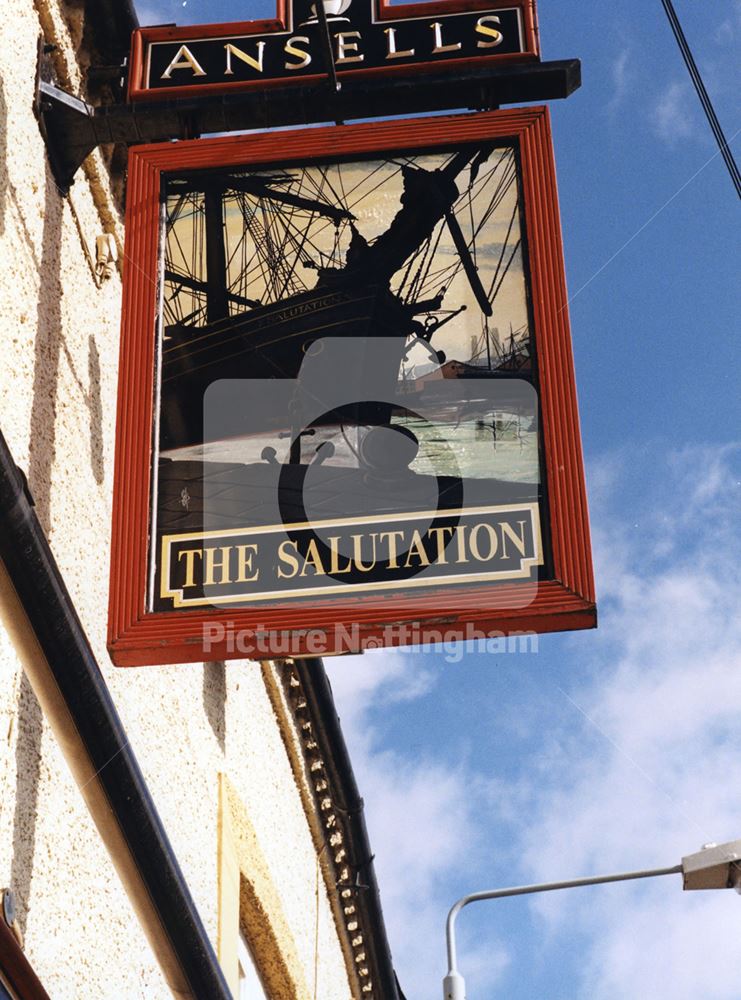 Salvation Pub, Main Street, Keyworth, Nottingham, 1998