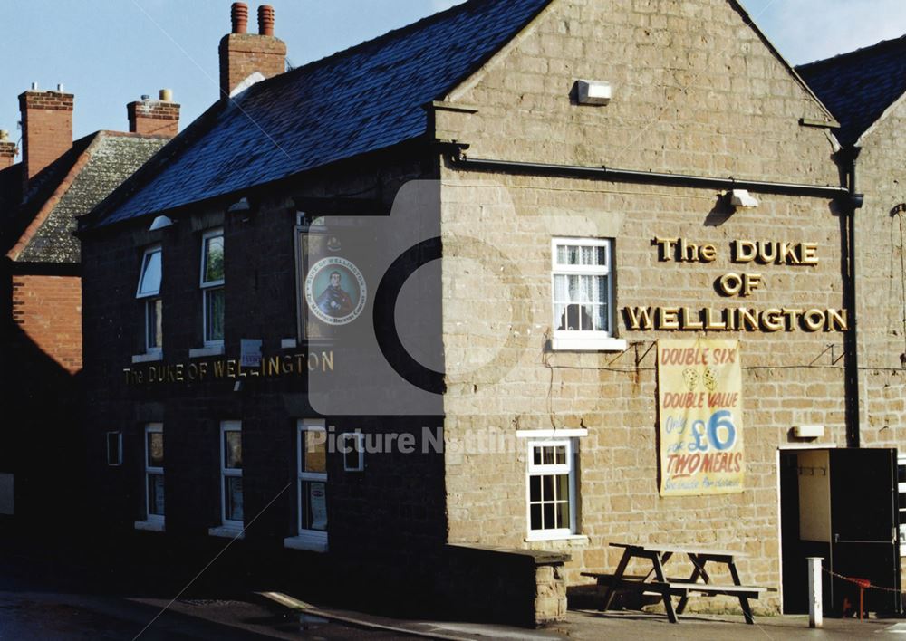 Duke of Wellington Pub, Church Street, Kirkby-in-Ashfield, Nottingham, 1998