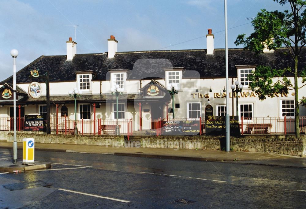 Railway Inn, Urban Road, Kirkby-in-Ashfield, Nottingham, 1998