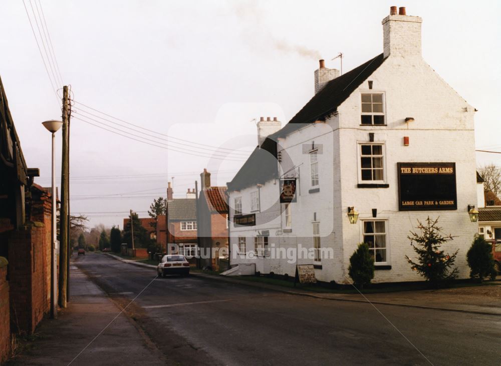 Butchers Arms Pub, Main Street, Laneham, Nottingham, 1997