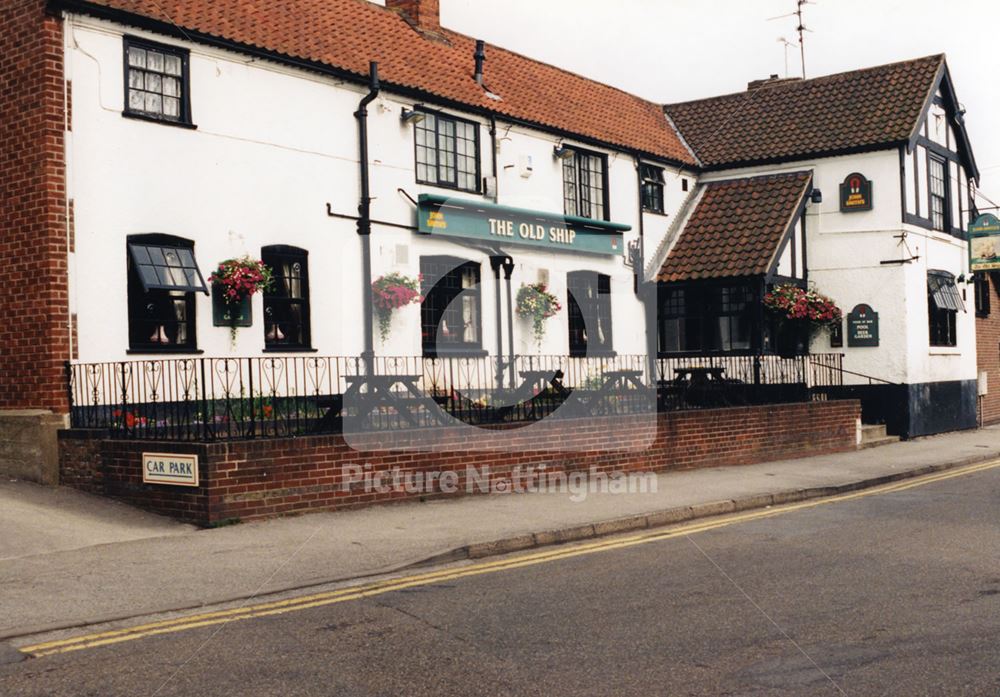 Old Ship Pub, Main Street, Lowdham, Nottingham, 1998