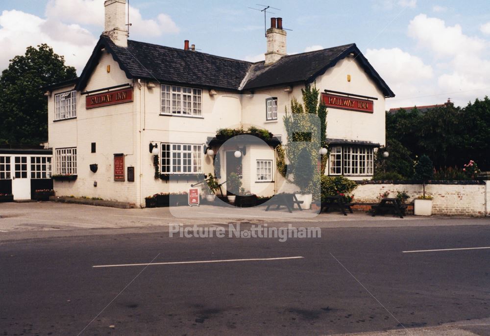 Railway Inn, Station Road, Lowdham, Nottingham, 1998