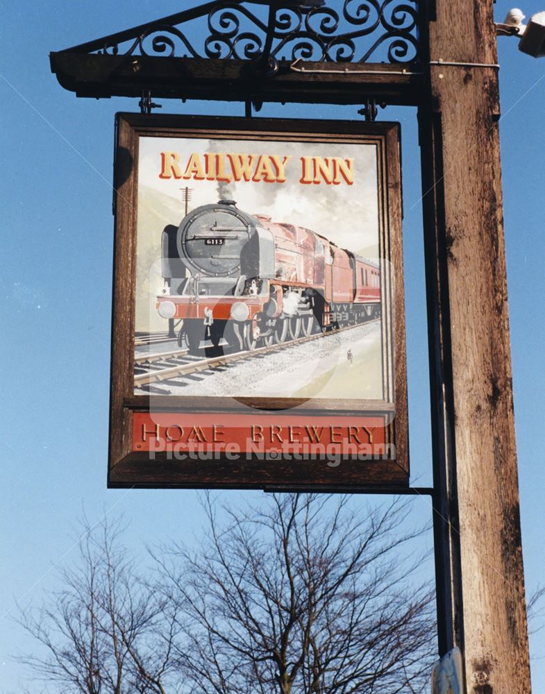 Railway Inn, Station Road, Lowdham, Nottingham, 1998