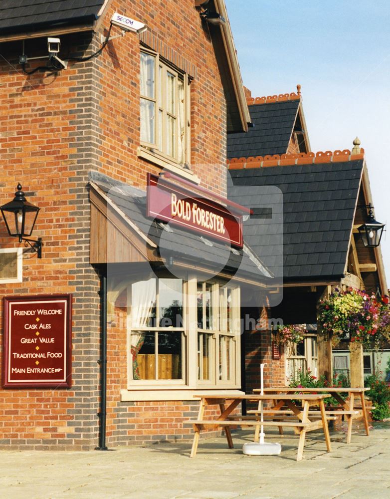 Bold Forester Pub, Sutton Road, Mansfield, 1998