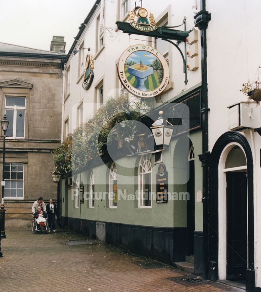 Dial Pub, Market Place, Mansfield, 1997