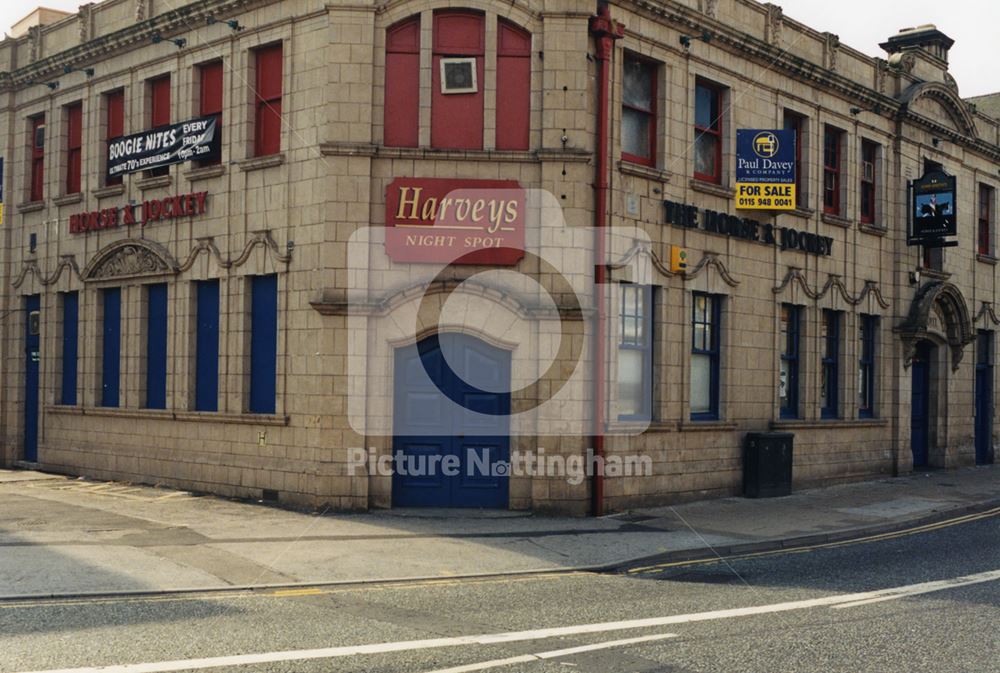 Horse and Jockey Pub, Leeming Street, Mansfield, 1998