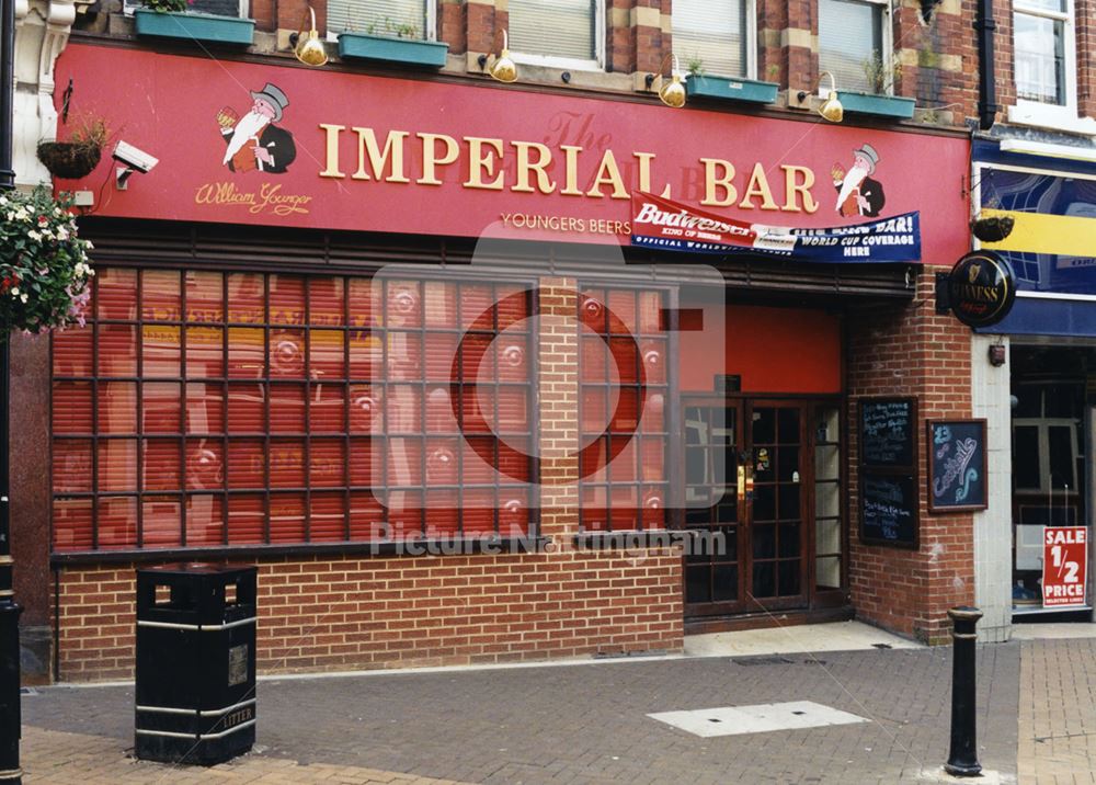 Imperial Bar, Leeming Street, Mansfield, 1998