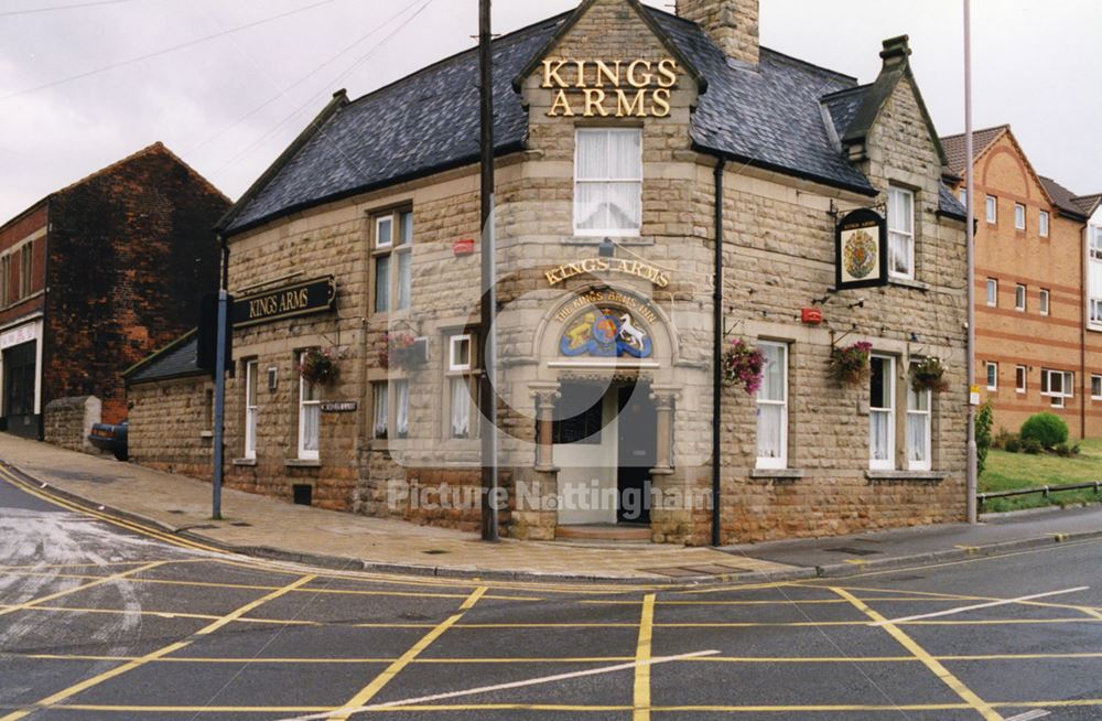 Kings Arms Inn, Ratcliffe Gate, Mansfield, 1998