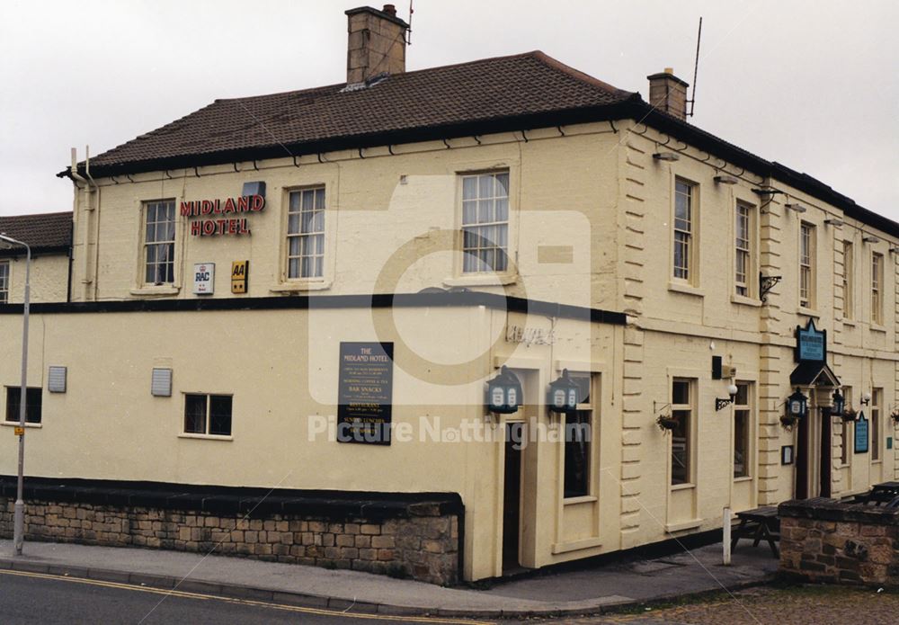 Midland Hotel, Station Road, Mansfield, 1998