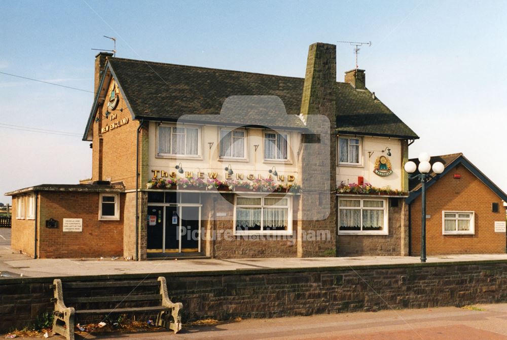 New England Pub, Chesterfield Road North, Mansfield, 1998