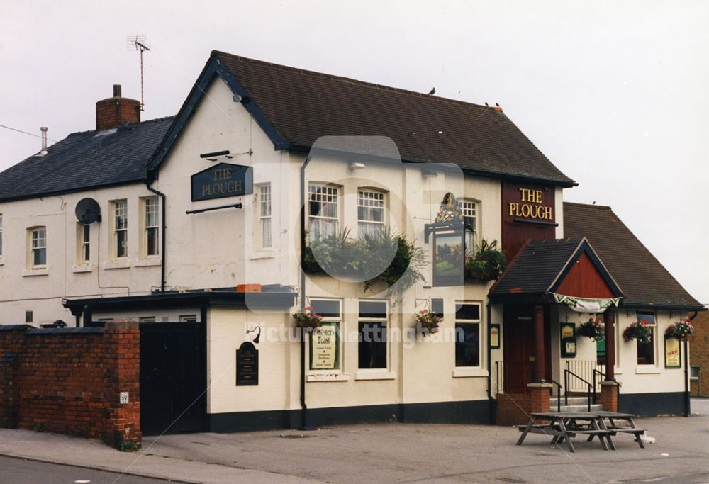 The Plough Pub, Nottingham Road, Mansfield, 1998