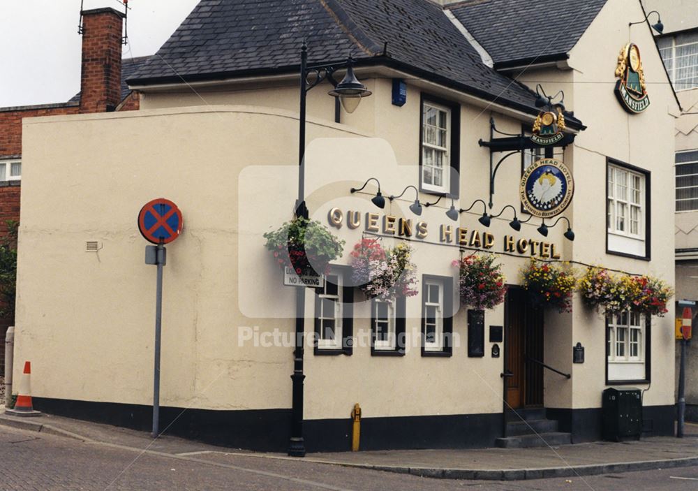 Queen's Head Hotel, Queen Street, Mansfield, 1998