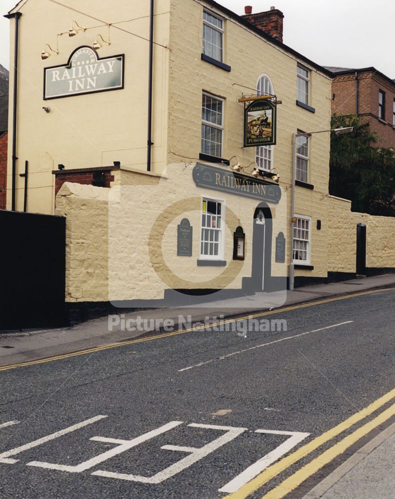 Railway Inn, Station Street, Mansfield, 1998