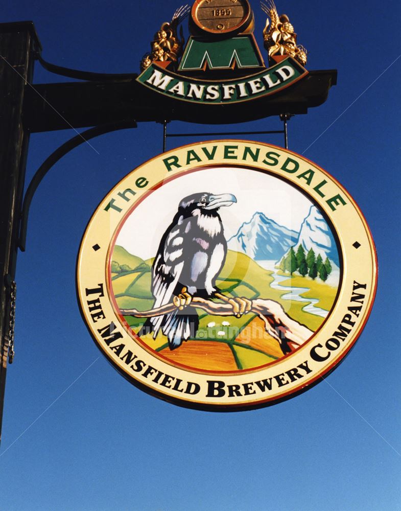 Ravensdale Pub, Sherwood Hall Road, Mansfield, 1998