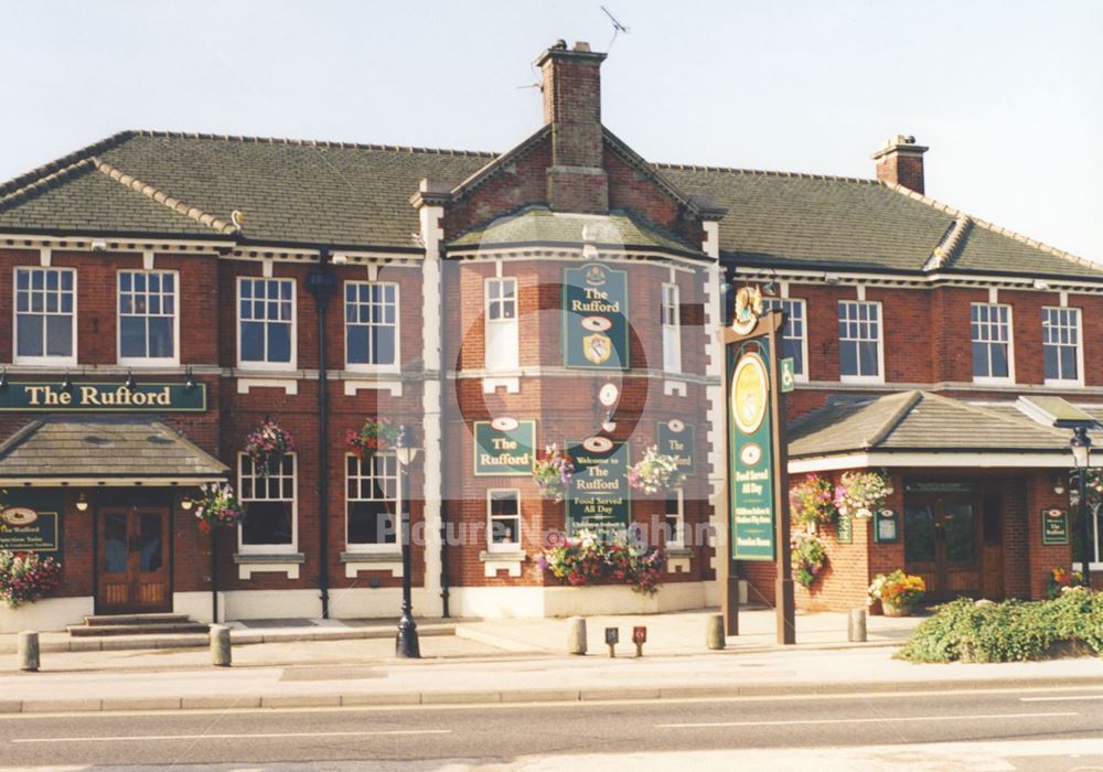 The Rufford Pub, Chesterfield Road South, Mansfield, 1998