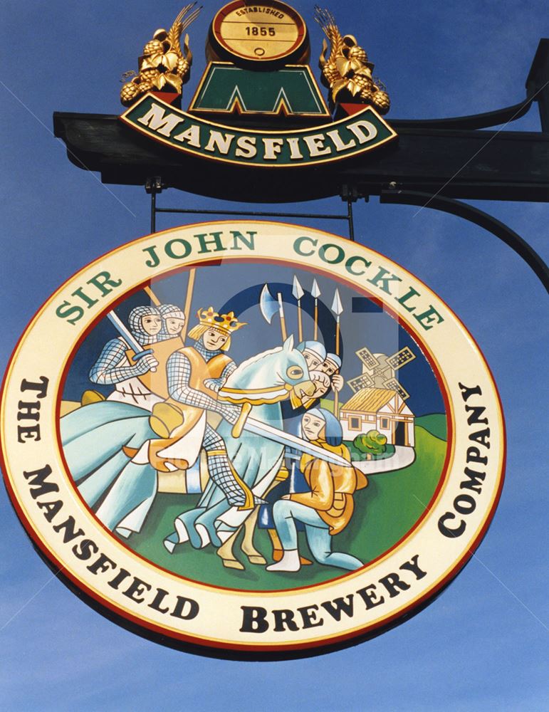 Sir John Cockle Pub, Sutton Road, Mansfield, 1998