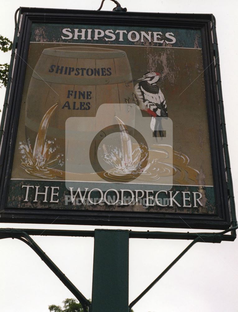 The Woodpecker Pub, Birding Street, Mansfield, 1998