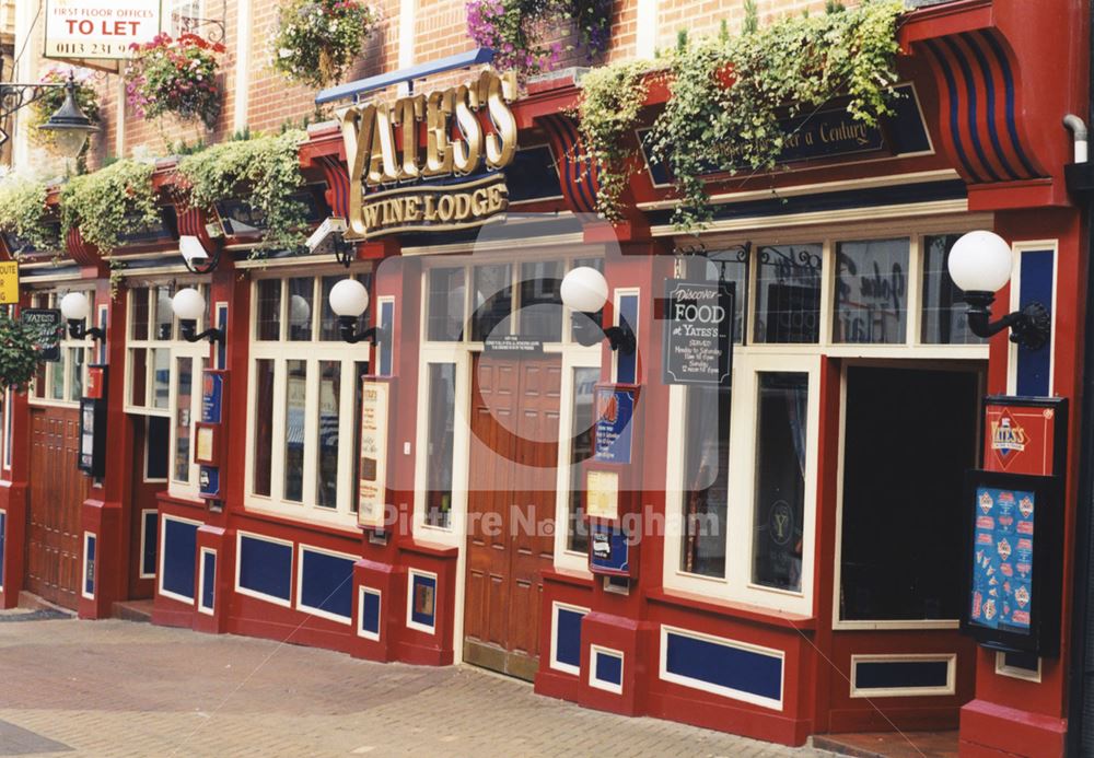 Yates Wine Lodge, Leeming Street, Mansfield, 1998