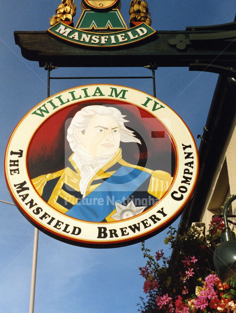 William IV Pub, Stockwell Gate, Mansfield, 1998