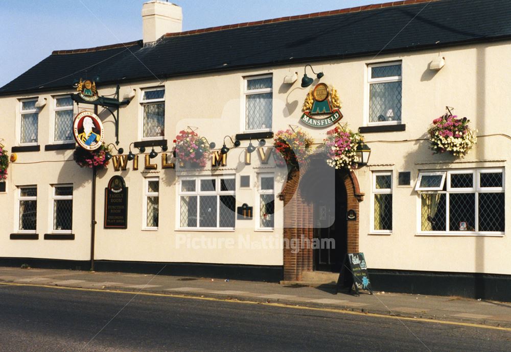 William IV Pub, Stockwell Gate, Mansfield, 1998