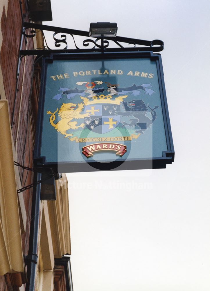 Portland Arms Pub, High Street, Mansfield Woodhouse, Nottingham, 1998