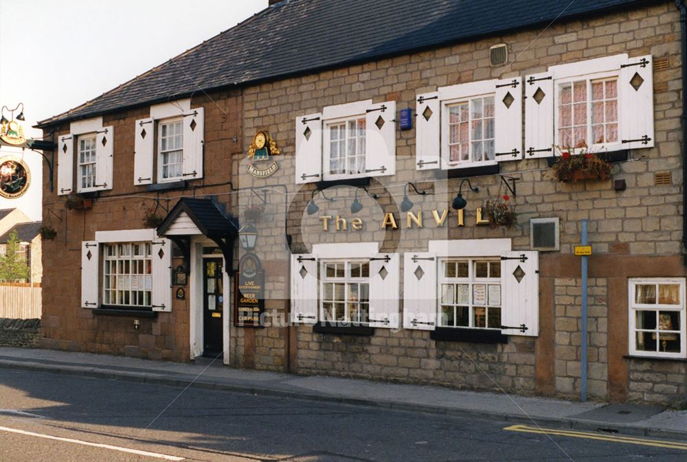 Anvil Pub, Portland Street, Mansfield Woodhouse, Nottingham, 1998