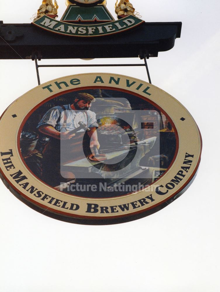 Anvil Pub, Portland Street, Mansfield Woodhouse, Nottingham, 1998