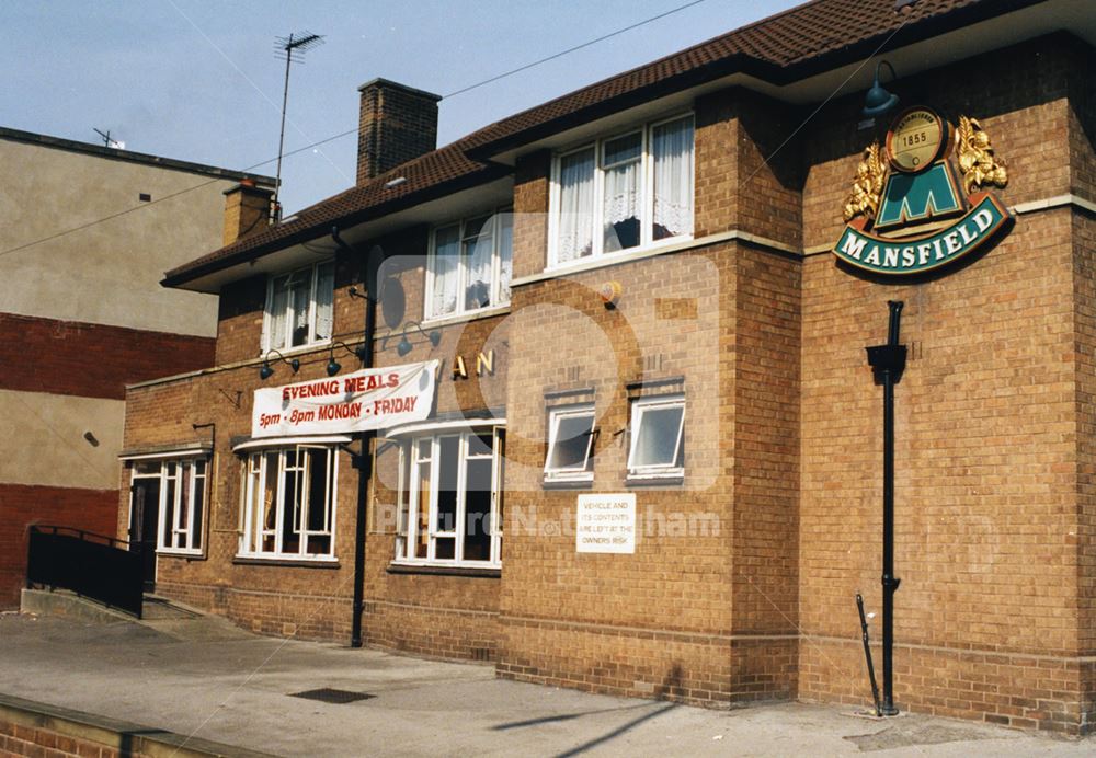 White Swan, Station Street, Mansfield Woodhouse, Nottingham, 1998