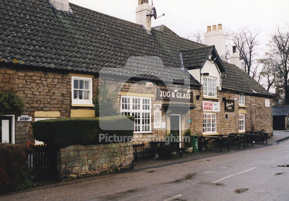 Jug and Glass Pub, Queen's Walk, Nether Langwith, Nottingham, 1998