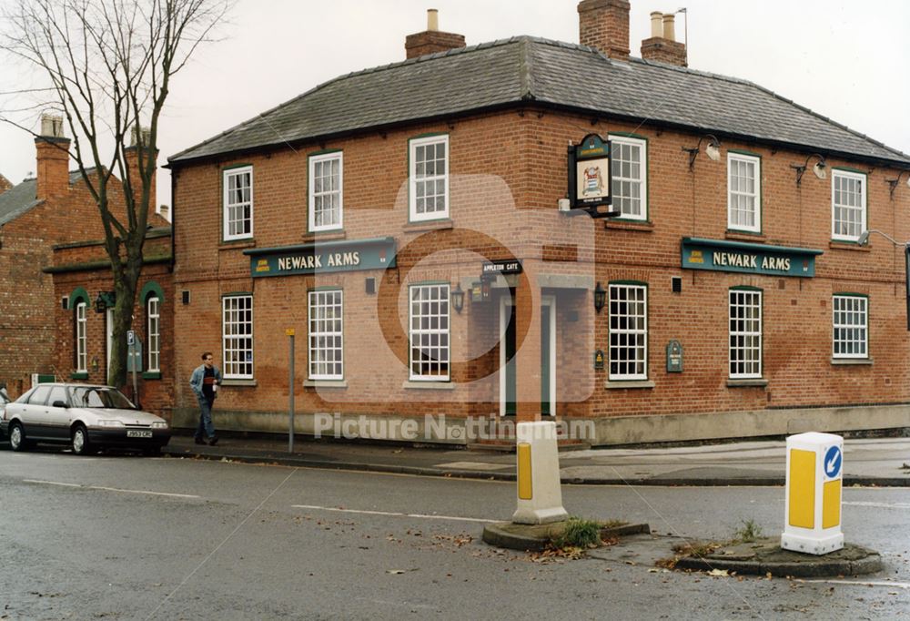 Newark Arms Pub, Appleton Gate, Newark, Nottingham, 1997